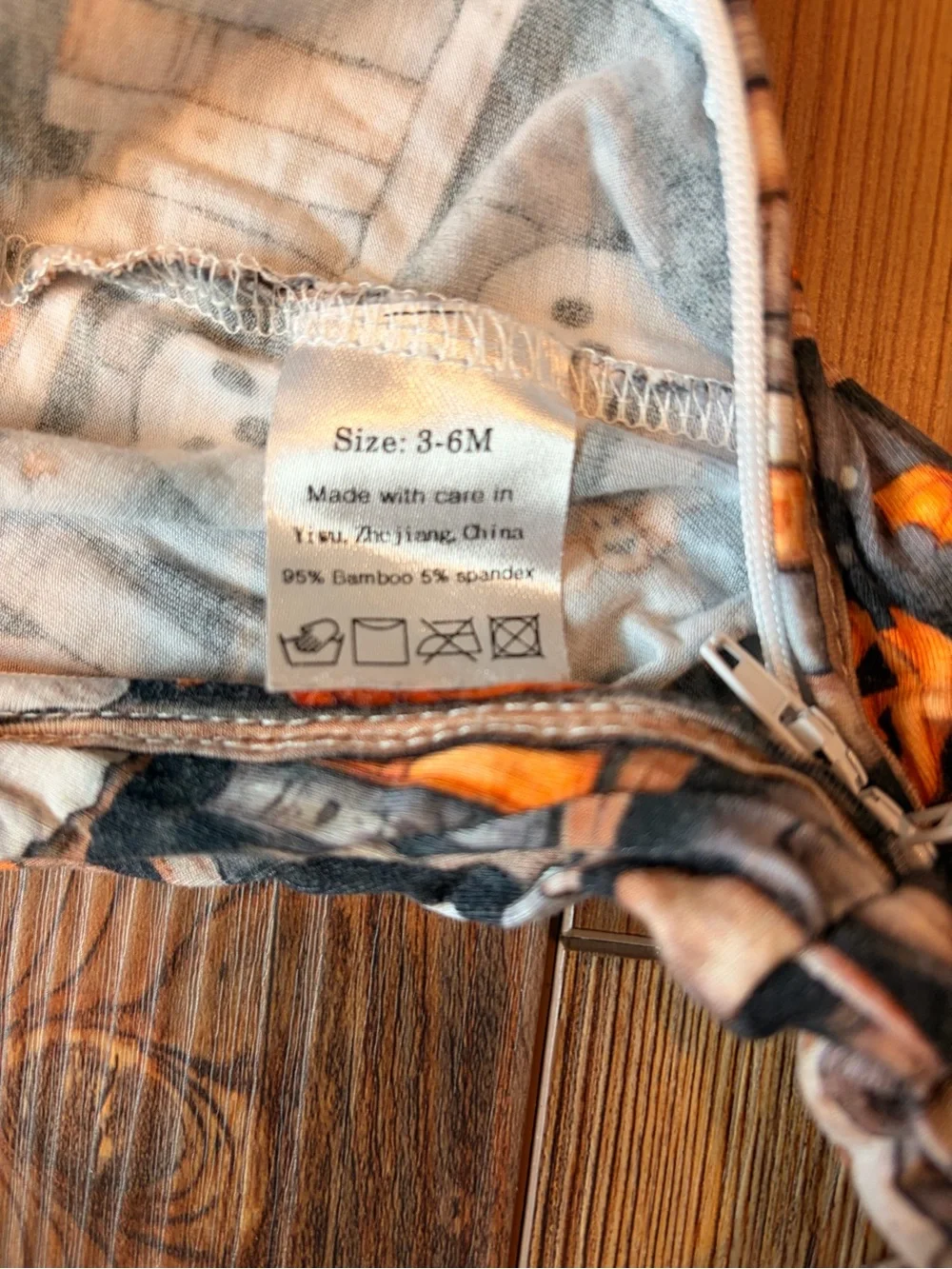 3-6 Months Rate Halloween Zippy Pajamas Bamboo